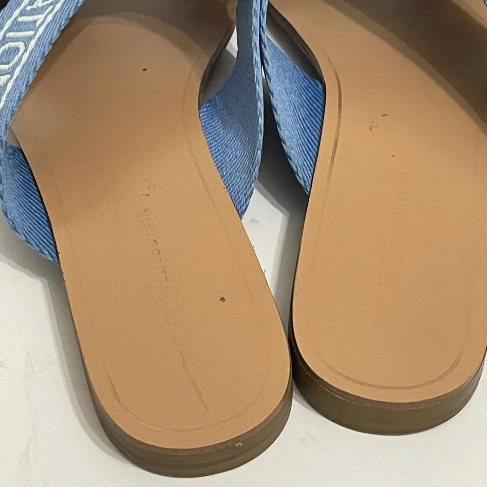BCBGeneration blue flat Sandals sz 9 - Picture 8 of 12